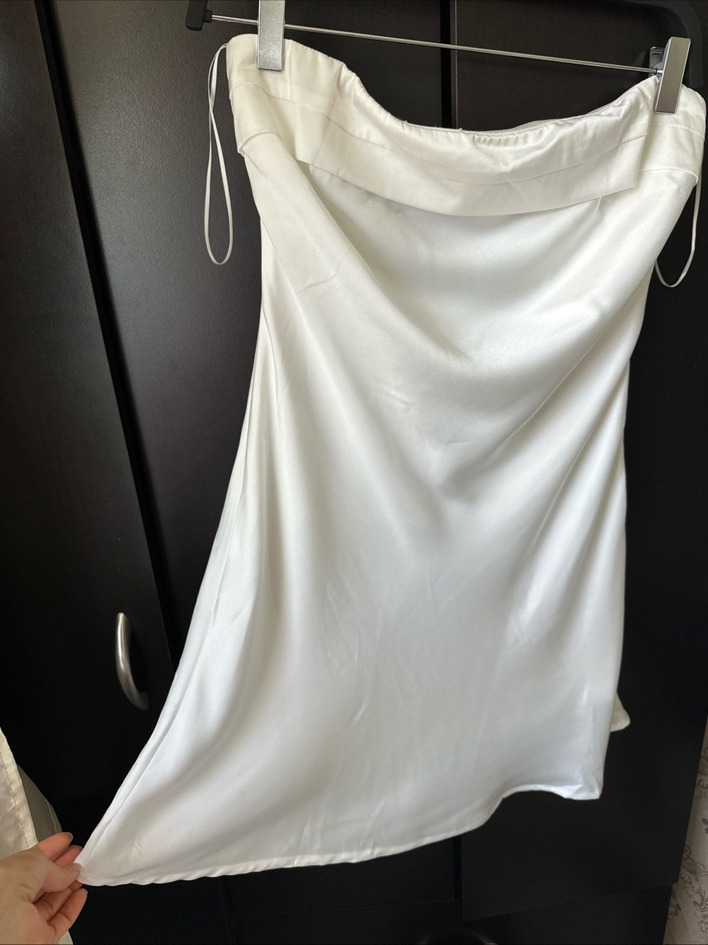 Princess Polly White Strapless Mini Dress with Back Cutout - Picture 7 of 9
